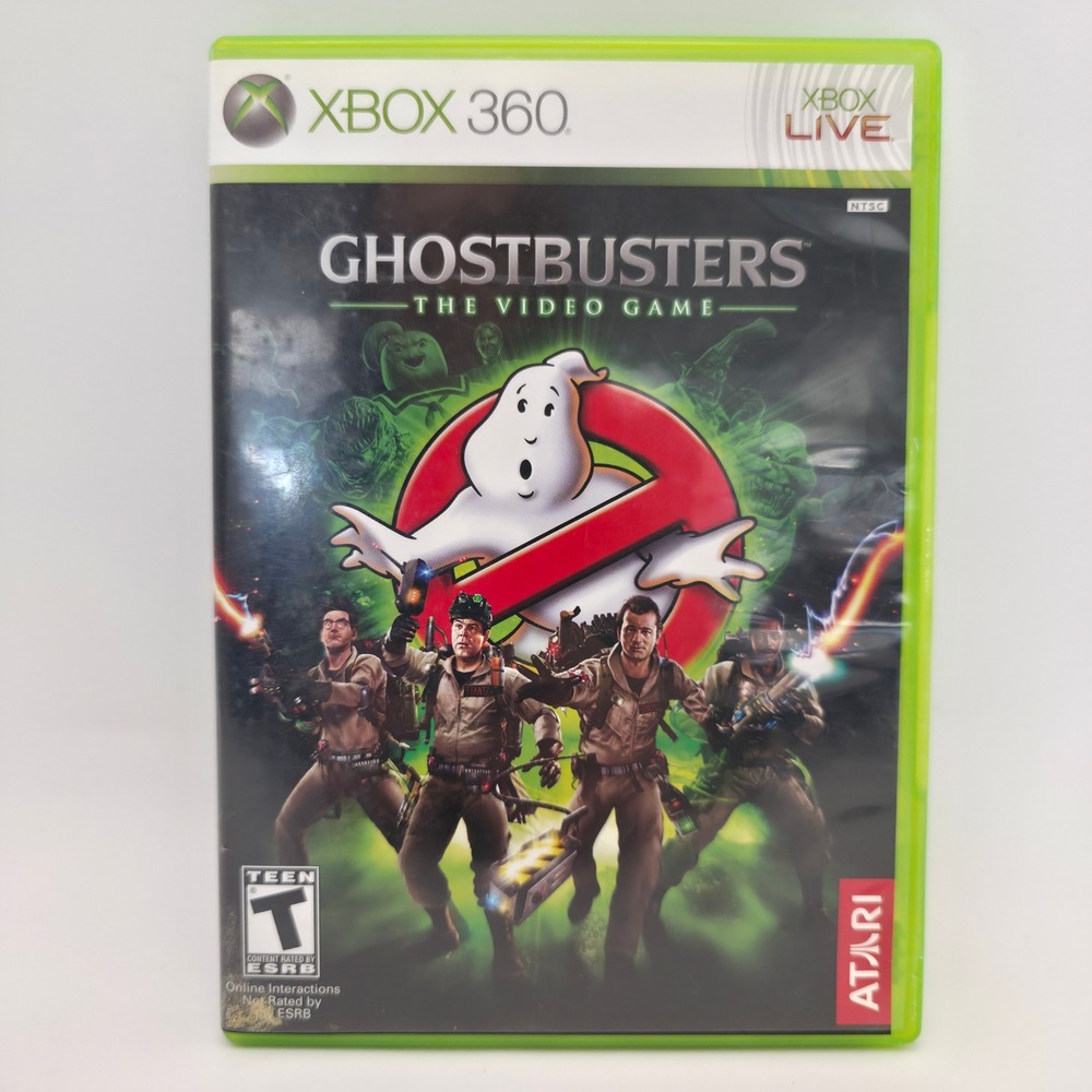 Atari Ghostbusters The Video Game Xbox 360 NTSC Excellent Complete CIB